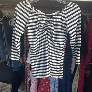 Pinup Couture Classic Striped Top